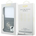 Dėklas Guess Big 4G Logo Samsung Galaxy Z Flip 8 - juodas -- Samsung Galaxy Z Flip 8