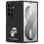 Karl Lagerfeld Saffiano Karl&Choupette Pin dėklas Samsung Galaxy Z Fold 8 Ultra - juodas -- Samsung Galaxy Z Fold 8 Ultra