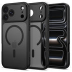 Tech-Protect BasicMag MagSafe dėklas iPhone 17 Pro / 18 Pro - Matinis juodas -- iPhone 17 Pro / iPhone 18 Pro