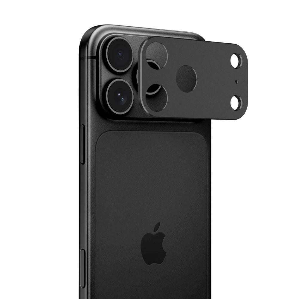 Tech-Protect Camalloy Fit+ objektyvo dangtelis iPhone 18 Pro – juodas -- iPhone 18 Pro