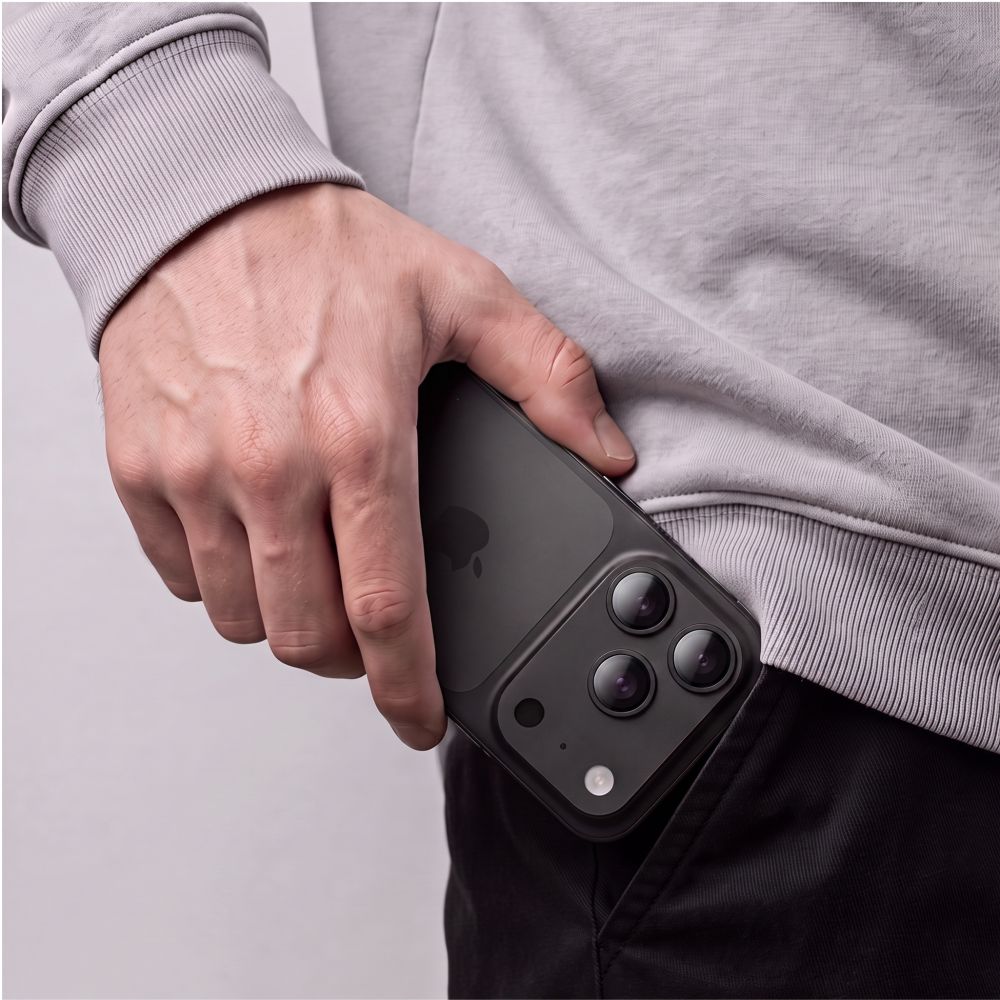Tech-Protect Camfull Fit+ objektyvo dangtelis iPhone 18 Pro – juodas -- iPhone 18 Pro