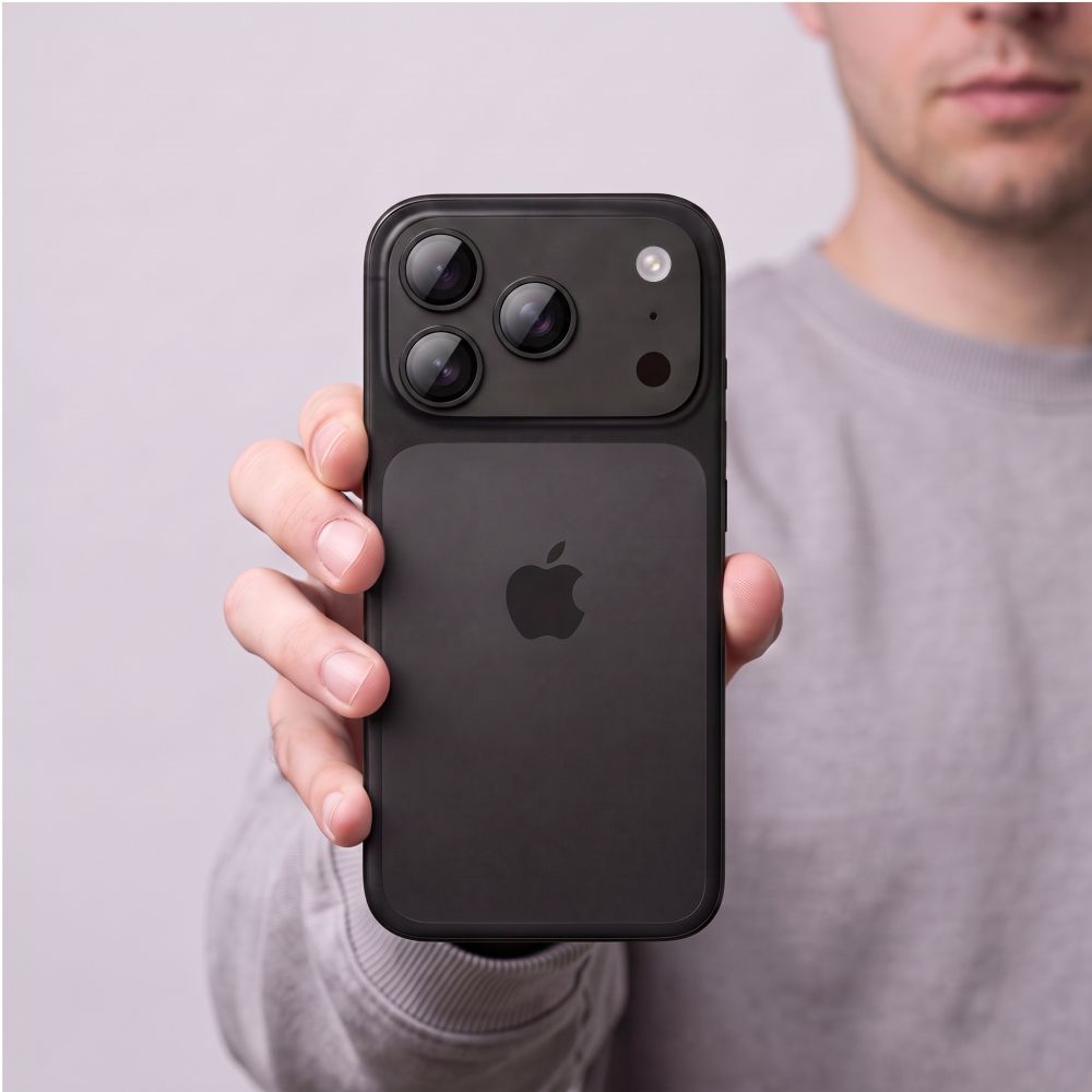 Tech-Protect Camfull Fit+ objektyvo dangtelis iPhone 18 Pro – juodas -- iPhone 18 Pro