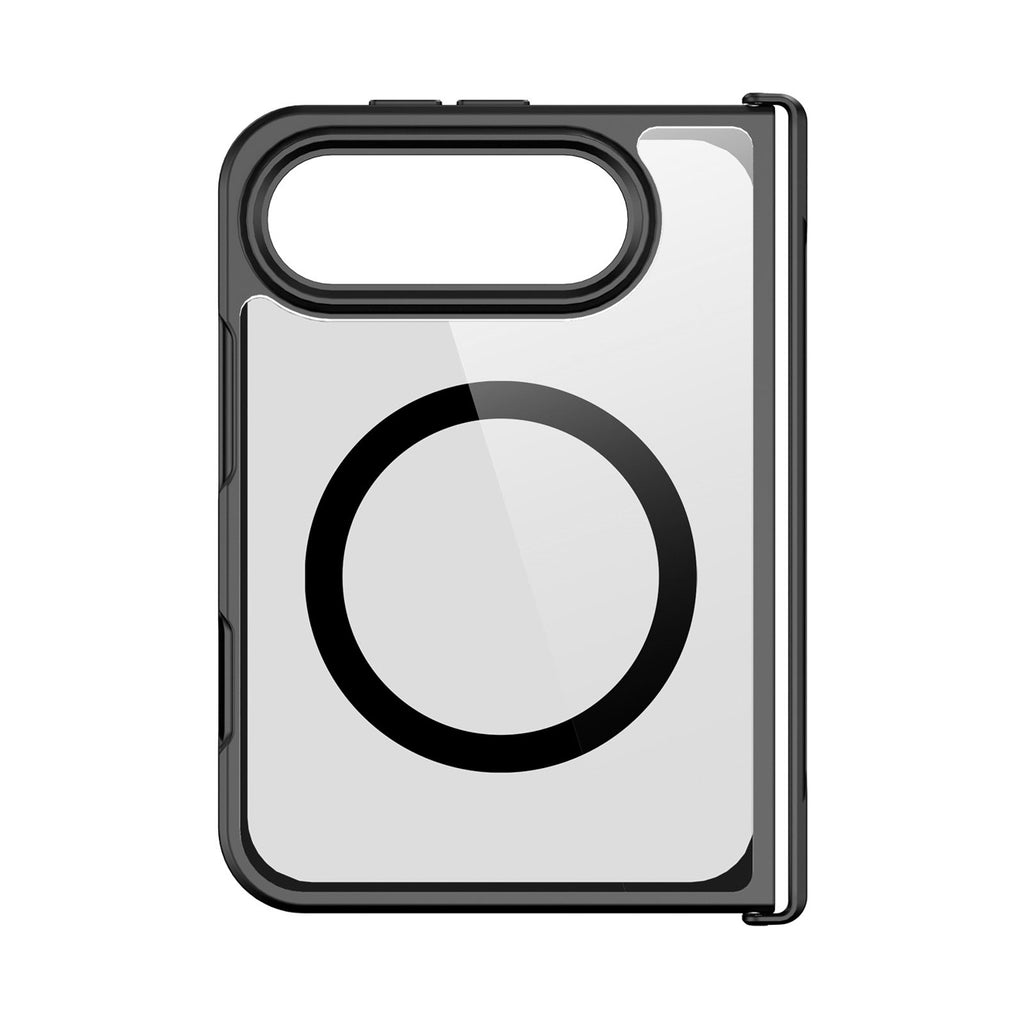 Dux Ducis Aimo Mag dėklas iPhone Duo, suderinamas su MagSafe - juodas -- iPhone Duo