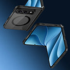 Dux Ducis Aimo Mag dėklas iPhone Duo, suderinamas su MagSafe - juodas -- iPhone Duo