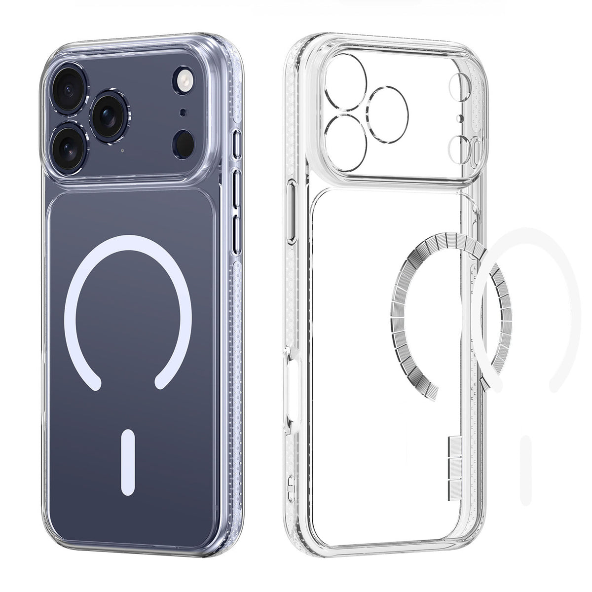 Dux Ducis Clin Mag dėklas iPhone 18 Pro / 17 Pro, suderinamas su MagSafe - skaidrus -- iPhone 18 Pro / iPhone 17 Pro