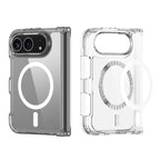 Dux Ducis Clin Mag iPhone Duo dėklas, suderinamas su MagSafe - skaidrus -- iPhone Duo