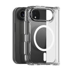 Dux Ducis Clin Mag iPhone Duo dėklas, suderinamas su MagSafe - skaidrus -- iPhone Duo