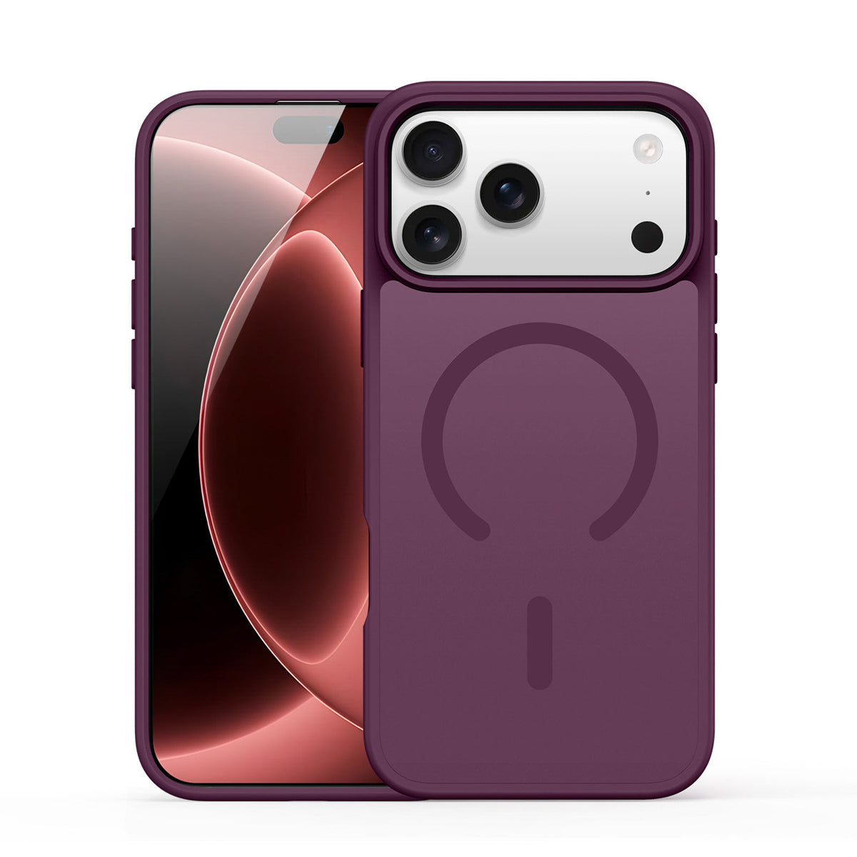 Dux Ducis Yind dėklas, skirtas iPhone 18 Pro Max / 17 Pro Max, suderinamas su MagSafe - vyšninis -- iPhone 18 Pro Max /...