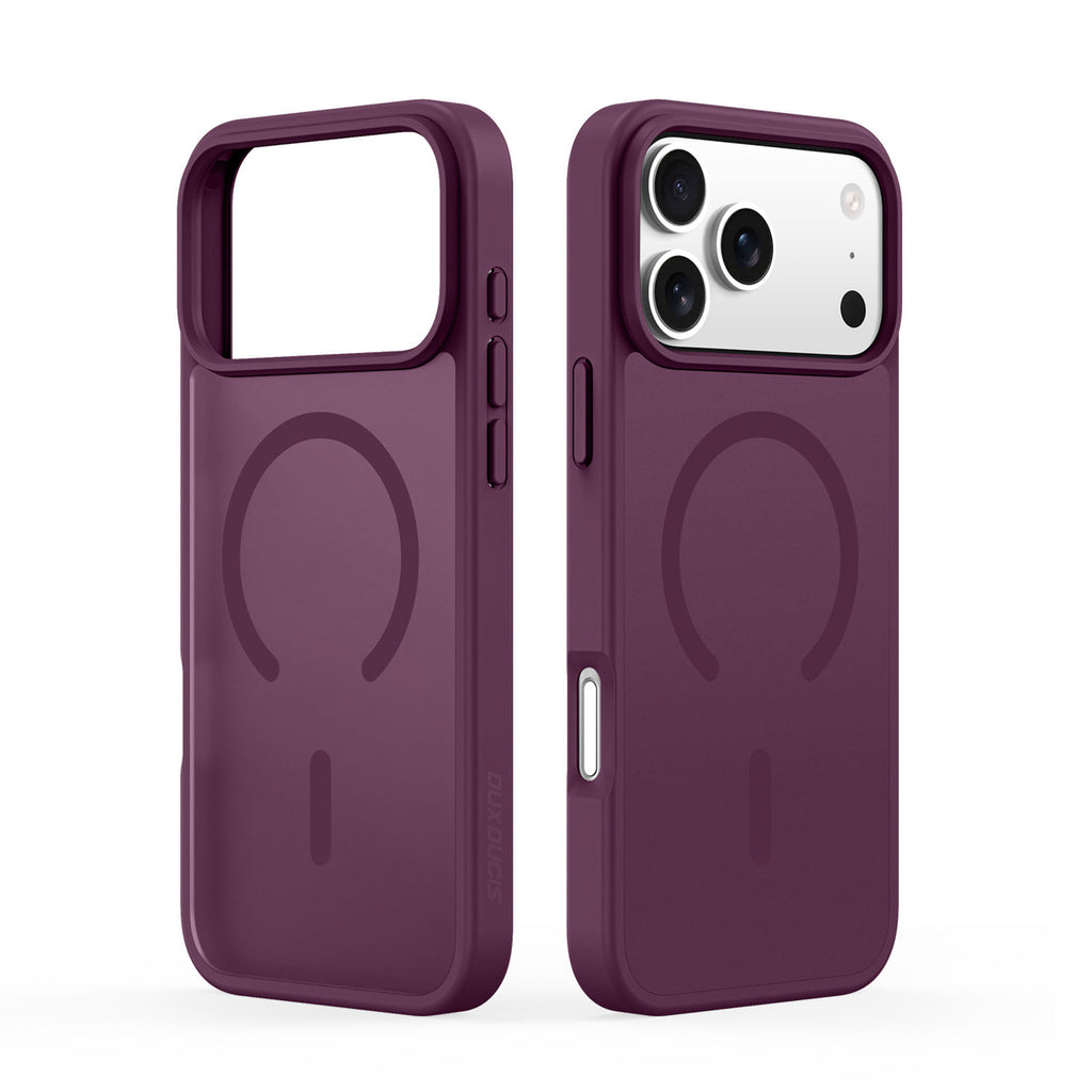 Dux Ducis Yind dėklas, skirtas iPhone 18 Pro Max / 17 Pro Max, suderinamas su MagSafe - vyšninis -- iPhone 18 Pro Max /...