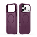Dux Ducis Yind dėklas, skirtas iPhone 18 Pro / 17 Pro, suderinamas su MagSafe - vyšninis -- iPhone 18 Pro / iPhone 17 Pro