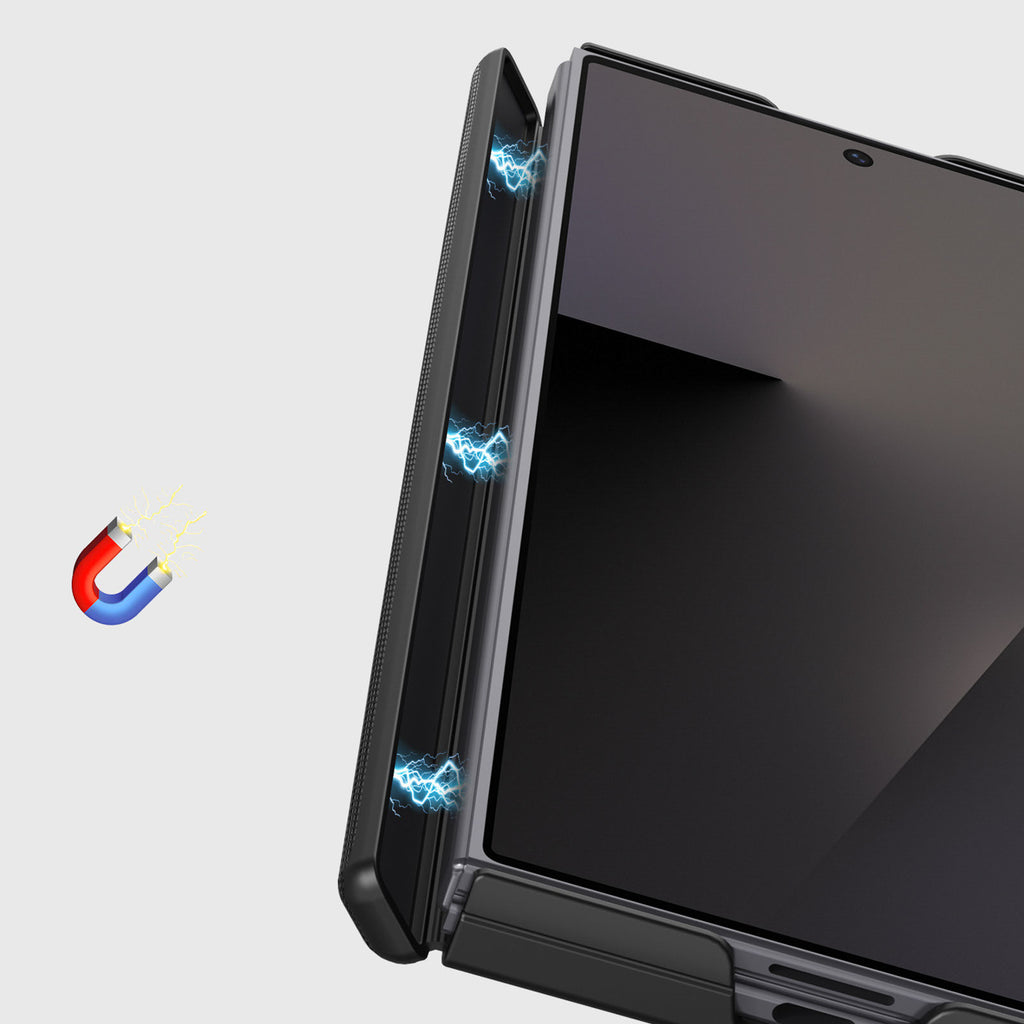 Dux Ducis Vyne dėklas, suderinamas su MagSafe, skirtas Samsung Galaxy Z Fold 8 Ultra - juodas -- Samsung Galaxy Z Fold 8...