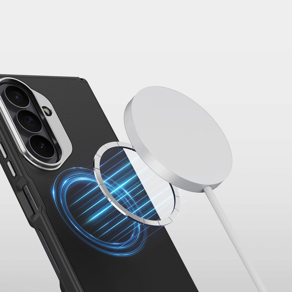 Dux Ducis Vyne dėklas, suderinamas su MagSafe, skirtas Samsung Galaxy Z Fold 8 Ultra - juodas -- Samsung Galaxy Z Fold 8...