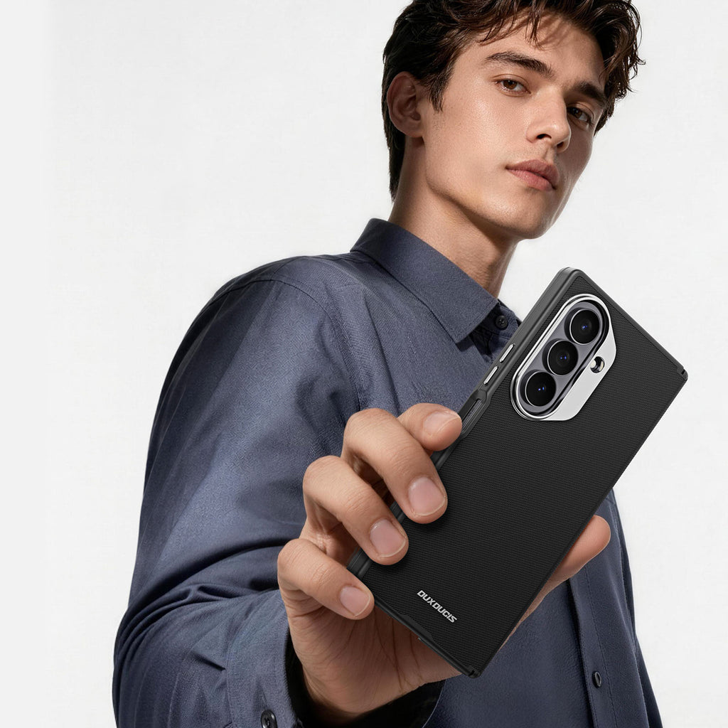 Dux Ducis Vyne dėklas, suderinamas su MagSafe, skirtas Samsung Galaxy Z Fold 8 Ultra - juodas -- Samsung Galaxy Z Fold 8...