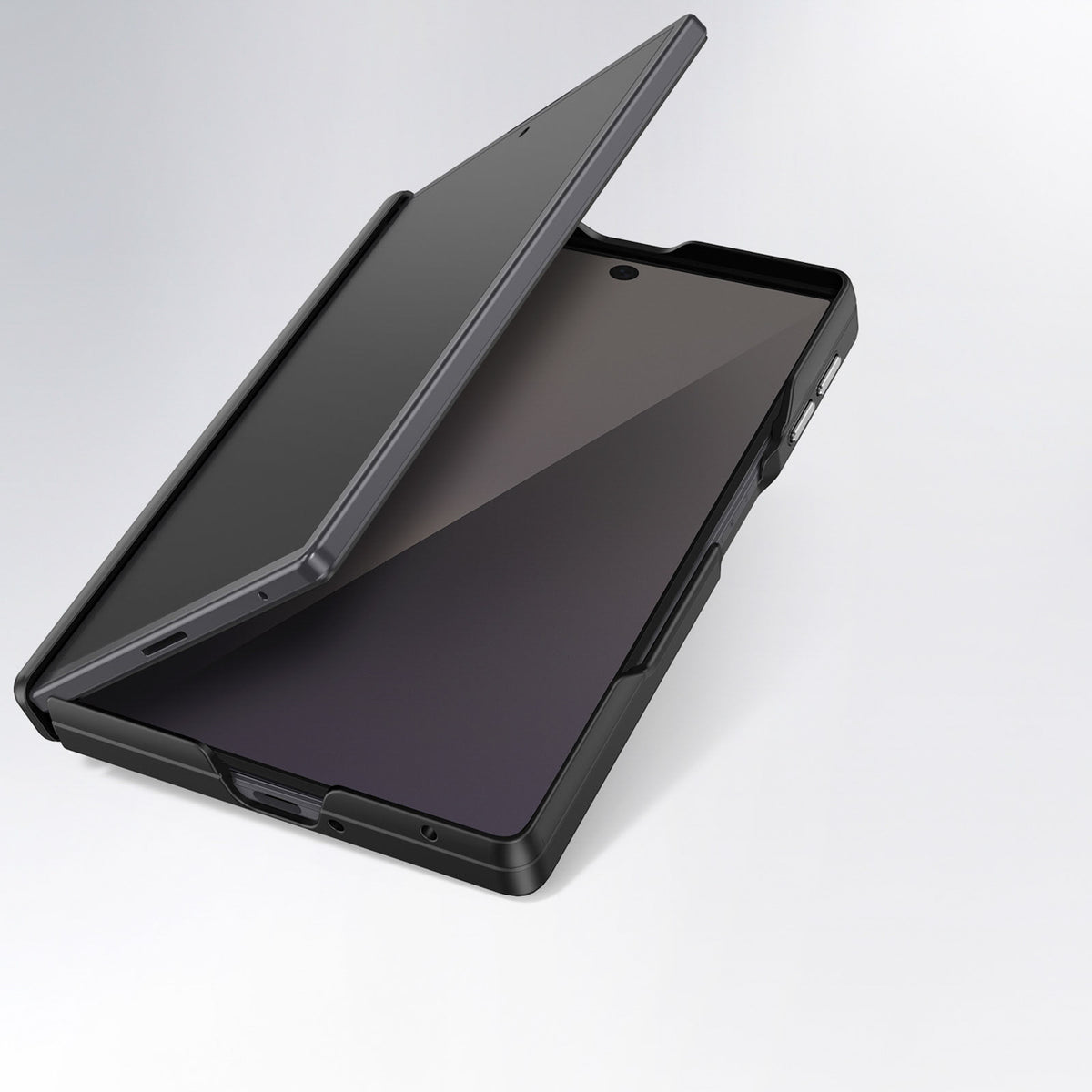 Dux Ducis Vyne dėklas, suderinamas su MagSafe, skirtas Samsung Galaxy Z Fold 8 - juodas -- Samsung Galaxy Z Fold 8