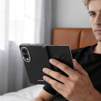 Dux Ducis Vyne dėklas, suderinamas su MagSafe, skirtas Samsung Galaxy Z Fold 8 - juodas -- Samsung Galaxy Z Fold 8