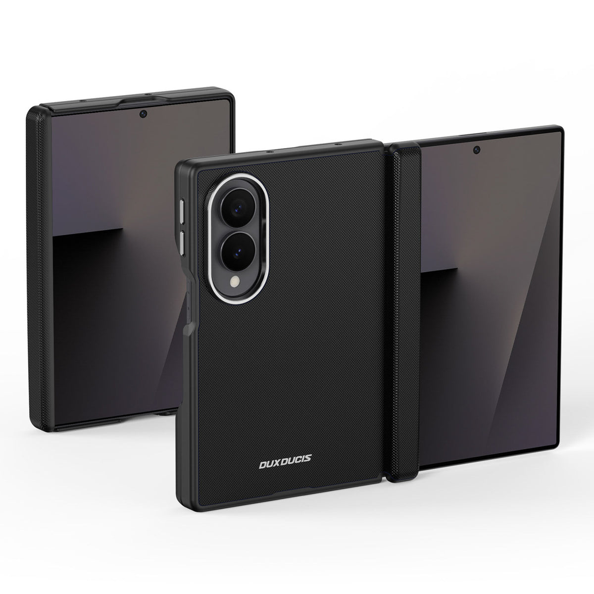 Dux Ducis Vyne dėklas, suderinamas su MagSafe, skirtas Samsung Galaxy Z Fold 8 - juodas -- Samsung Galaxy Z Fold 8
