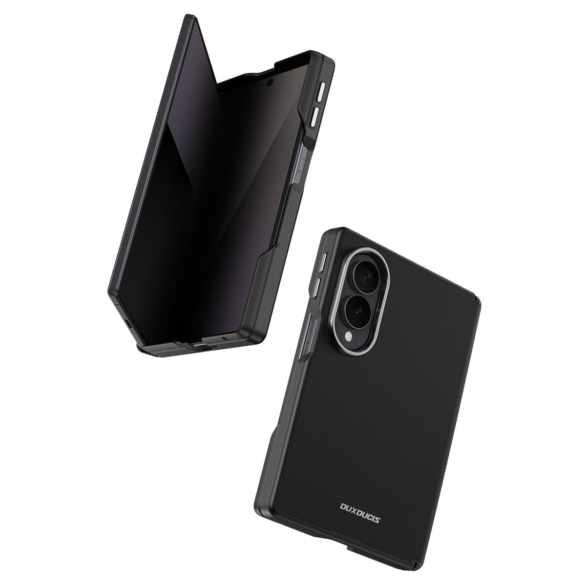 Dux Ducis Vyne dėklas, suderinamas su MagSafe, skirtas Samsung Galaxy Z Fold 8 - juodas -- Samsung Galaxy Z Fold 8