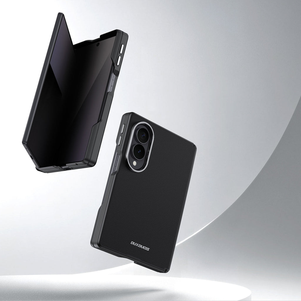 Dux Ducis Vyne dėklas, suderinamas su MagSafe, skirtas Samsung Galaxy Z Fold 8 - juodas -- Samsung Galaxy Z Fold 8