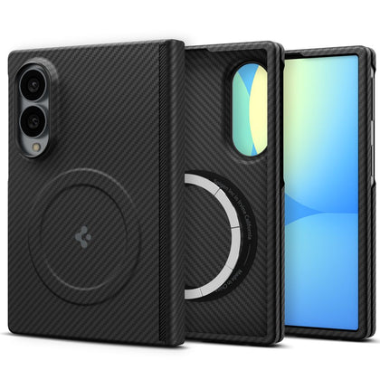 Spigen AirSkin Aramid MagFit MagSafe Case for Samsung Galaxy Z Fold 8 - Black -- Samsung Galaxy Z Fold 8