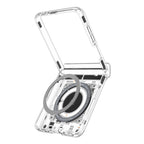 Spigen Ultra Hybrid Pro MagSafe dėklas Samsung Galaxy Z Flip 8 Neo One - Pilkas/juodas -- Samsung Galaxy Z Flip 8 Neo One