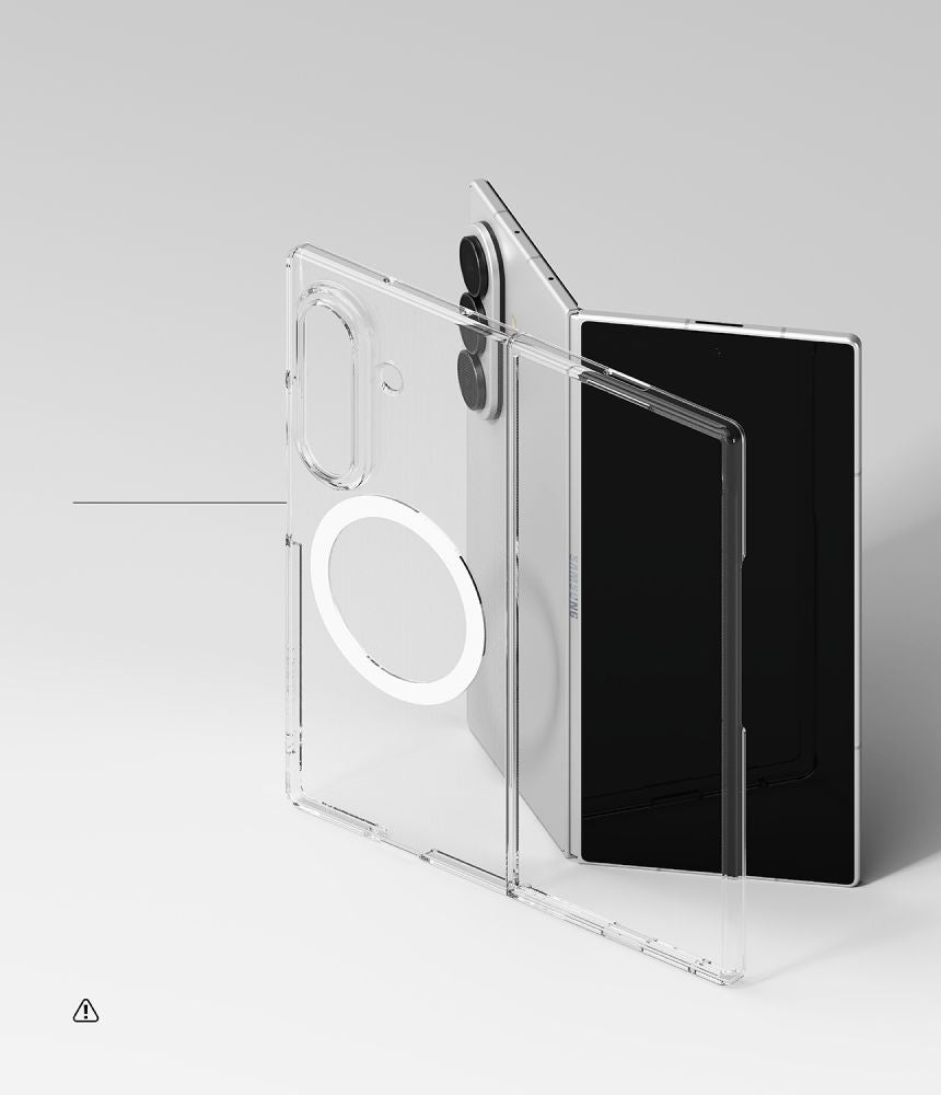 Ringke Slim Magnetic MagSafe dėklas Samsung Galaxy Z Fold 8 - Skaidrus -- Samsung Galaxy Z Fold 8