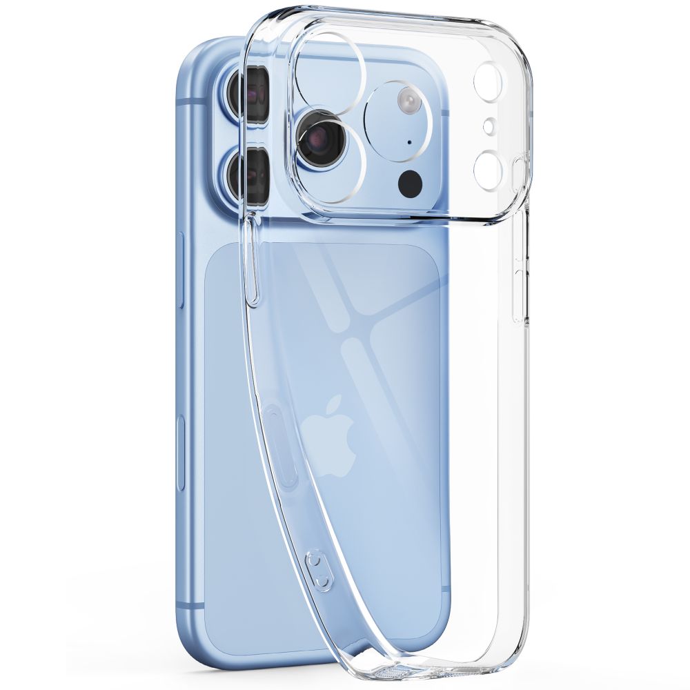 Tech-Protect FlexAir dėklas Apple iPhone 17 Pro Max / 18 Pro Max - Skaidrus -- iPhone 17 Pro Max / iPhone 18 Pro Max
