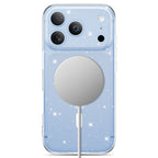 Tech-Protect FlexAir MagSafe dėklas Apple iPhone 17 Pro / 18 Pro - Skaidrus su blizgučiais -- iPhone 17 Pro / iPhone 18 Pro