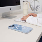 Tech-Protect FlexAir MagSafe dėklas Apple iPhone 17 Pro / 18 Pro - Skaidrus su blizgučiais -- iPhone 17 Pro / iPhone 18 Pro