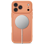 Tech-Protect BasicMag MagSafe dėklas Apple iPhone 17 Pro / 18 Pro - Matinis oranžinis -- iPhone 17 Pro / iPhone 18 Pro