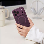 Tech-Protect BasicMag MagSafe dėklas Apple iPhone 17 Pro / 18 Pro - Matinis tamsusis vyšninis -- iPhone 17 Pro / iPhone...