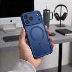 Tech-Protect BasicMag MagSafe dėklas iPhone 17 Pro / 18 Pro - Tamsiai mėlynas matinis -- iPhone 17 Pro / iPhone 18 Pro