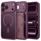 Tech-Protect BasicMag MagSafe dėklas iPhone 17 Pro Max / 18 Pro Max - Bordo spalvos matinis -- iPhone 17 Pro Max / iPhone...