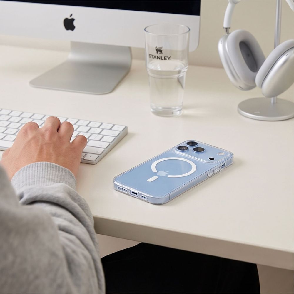 Tech-Protect FlexAir MagSafe dėklas iPhone 17 Pro / 18 Pro - Skaidrus -- iPhone 17 Pro / iPhone 18 Pro