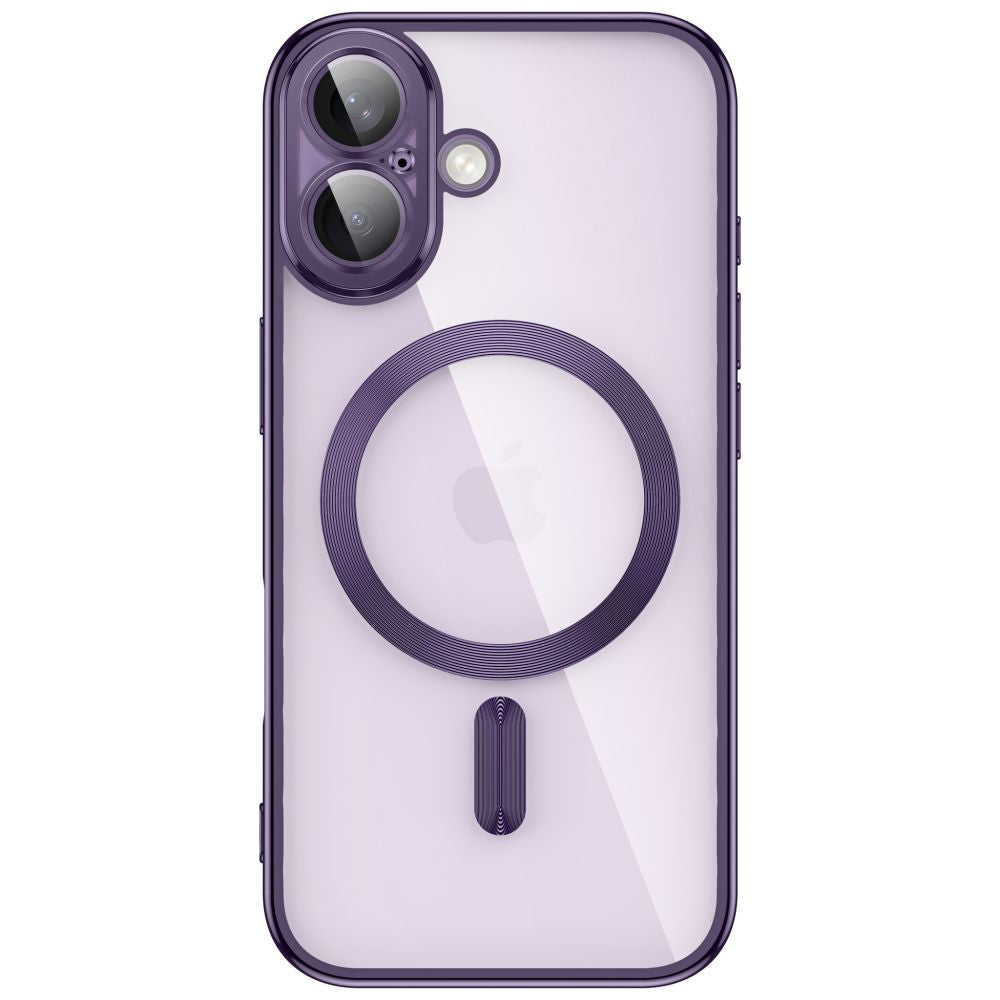 Tech-Protect MagFlex dėklas iPhone 17 - Skaidri violetė -- iPhone 17