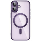 Tech-Protect MagFlex dėklas iPhone 17 - Skaidri violetė -- iPhone 17