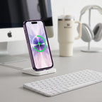 Tech-Protect MagFlex dėklas iPhone 17 - Skaidri violetė -- iPhone 17