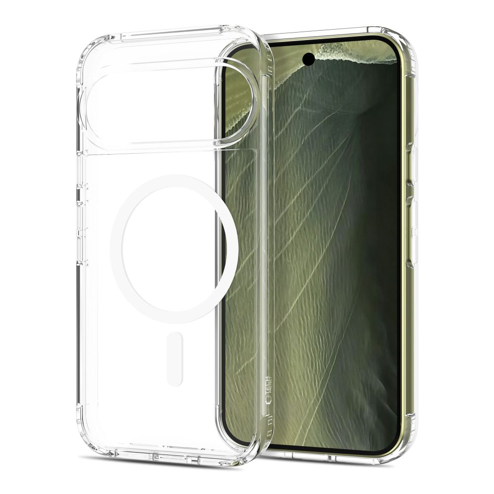 Tech-Protect FlexAir Hybrid MagSafe dėklas Google Pixel 9 / 9 Pro / 10 / 10 Pro / 11 / 11 Pro - Skaidrus -- Google Pixel...