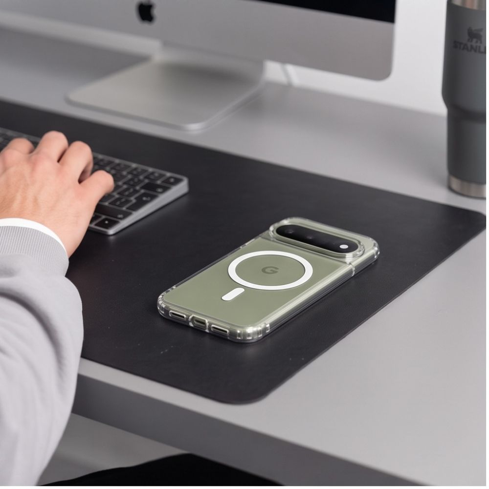 Tech-Protect FlexAir Hybrid MagSafe dėklas Google Pixel 9 / 9 Pro / 10 / 10 Pro / 11 / 11 Pro - Skaidrus -- Google Pixel...