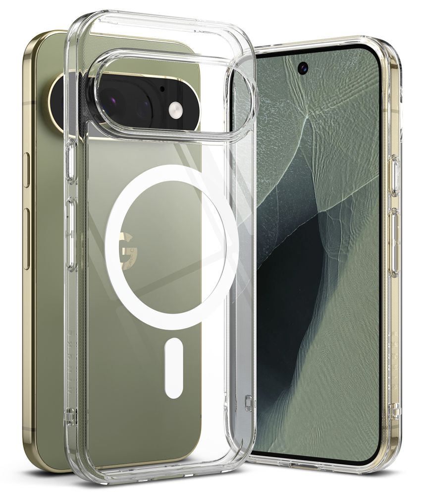 Ringke Fusion Magnetic MagSafe dėklas Google Pixel 11 Pro - Skaidrus -- Google Pixel 11 Pro