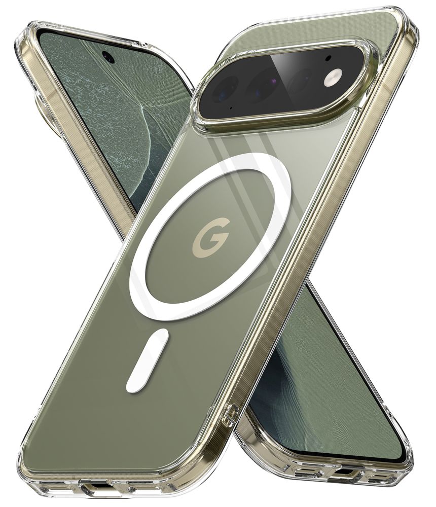 Ringke Fusion Magnetic MagSafe dėklas Google Pixel 11 Pro - Skaidrus -- Google Pixel 11 Pro