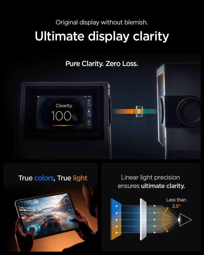 Spigen ALM Glas.tR T grūdintas stiklas iPad Pro 11" 2024 / 2025 -- iPad Pro 11 / iPad Pro 11" (2025)