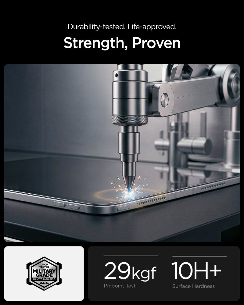 Spigen ALM Glas.tR T grūdintas stiklas iPad Pro 11" 2024 / 2025 -- iPad Pro 11 / iPad Pro 11" (2025)