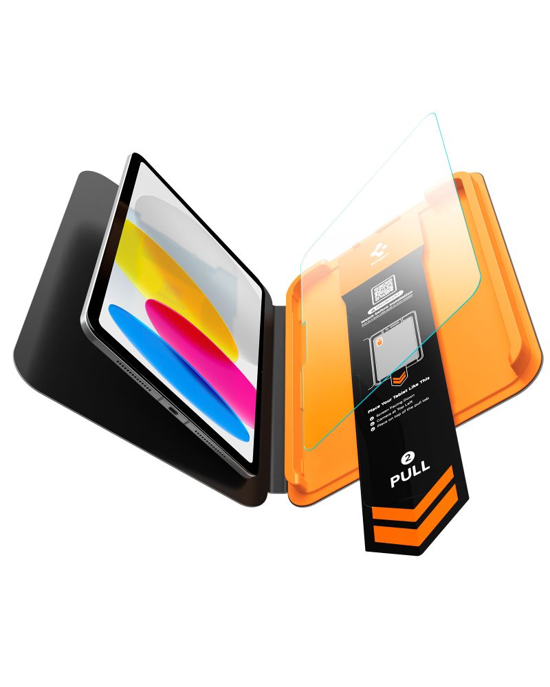Spigen ALM Glas.tR T grūdinto stiklo ekrano apsauga iPad 10,9" 2022 / 11" 2025 -- iPad 10.9" 2022 / iPad 11 (2025)