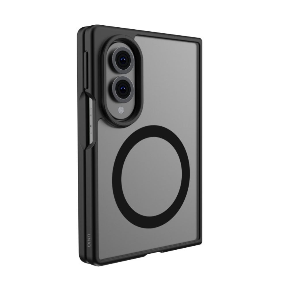 Uniq Veren AF Magclick Charging dėklas Samsung Galaxy Z Fold 8 - juodas -- Samsung Galaxy Z Fold 8