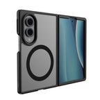 Uniq Veren AF Magclick Charging dėklas Samsung Galaxy Z Fold 8 - juodas -- Samsung Galaxy Z Fold 8