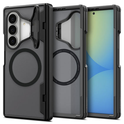 Spigen Optik Armor Pro MagSafe dėklas Samsung Galaxy Z Fold 8 Ultra - Juodas -- Samsung Galaxy Z Fold 8 Ultra