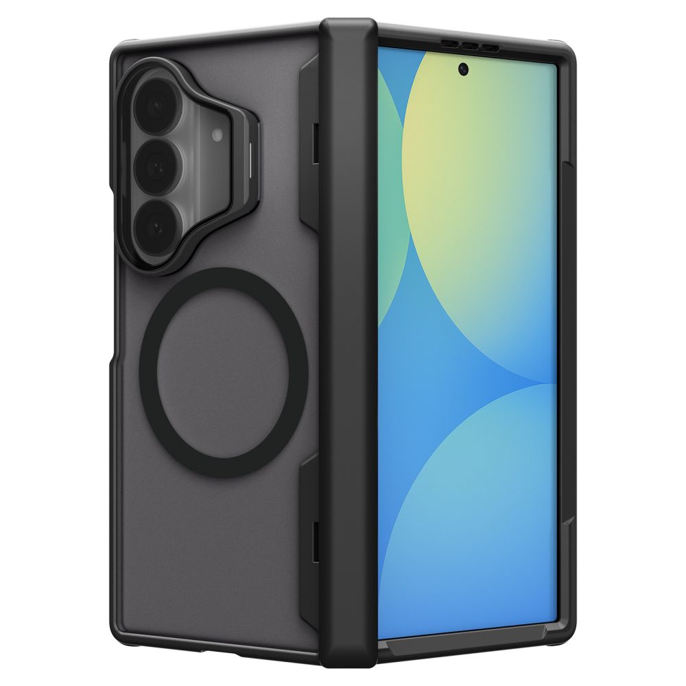 Spigen Optik Armor Pro MagSafe dėklas Samsung Galaxy Z Fold 8 Ultra - Juodas -- Samsung Galaxy Z Fold 8 Ultra