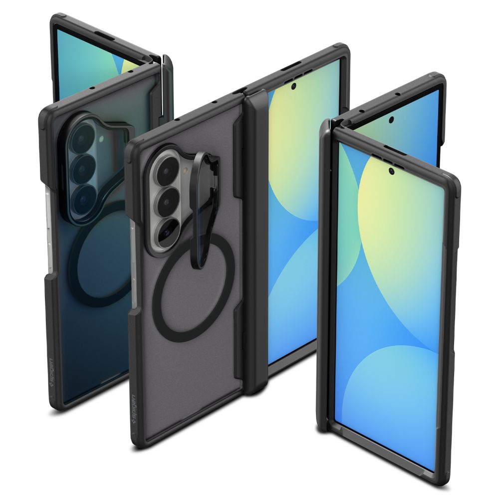 Spigen Optik Armor Pro MagSafe dėklas Samsung Galaxy Z Fold 8 Ultra - Juodas -- Samsung Galaxy Z Fold 8 Ultra
