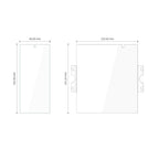 Apsauginys rinkinys: 2x Tech-Protect Glass Fit+ grūdintas stiklas + 2x Tech-Protect Hydro Flex+ 4in1 hidrogel plėvelė...