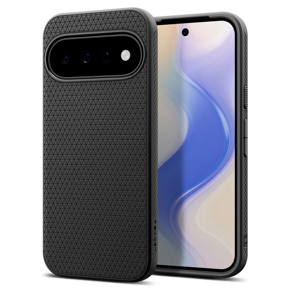 Spigen Liquid Air dėklas Google Pixel 11 - Matinis juodas -- Google Pixel 11